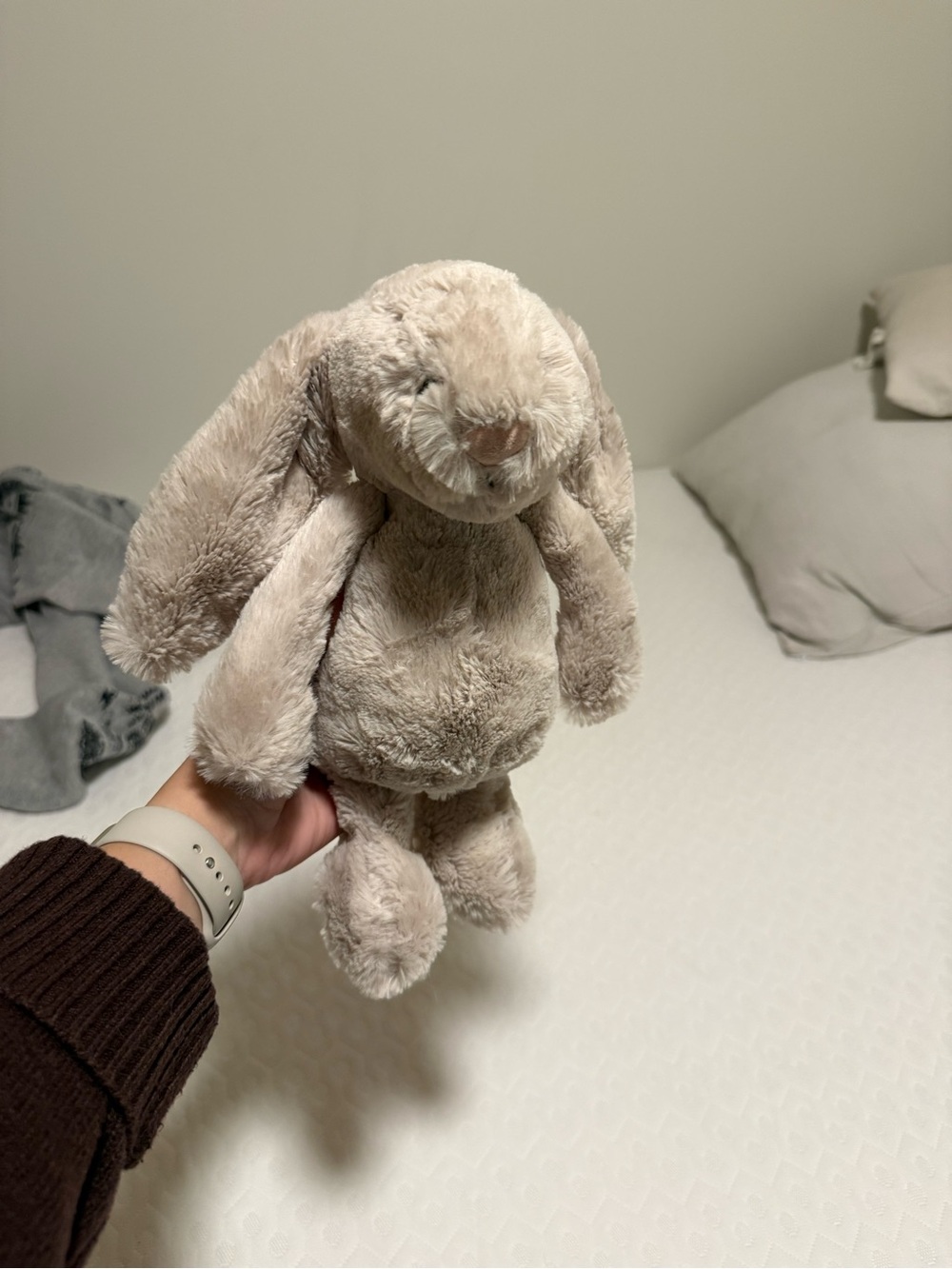 Jellycat Medium Bashful Oatmeal Bunny - Rare/Retired